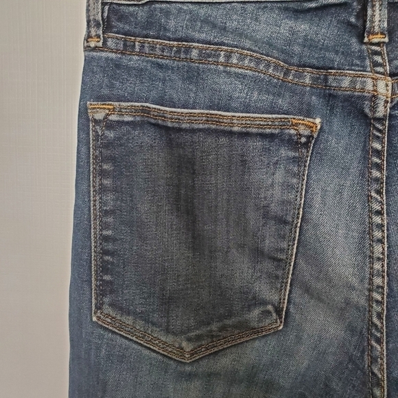 FRAME REVOLVE 'LE HIGH SKINNY' JEANS MIDRISE HARVARD BLUE WOMENS ( 26 ) - Picture 7 of 12